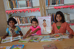 Reading in India • <a style="font-size:0.8em;" href="https://www.flickr.com/photos/57374093@N03/8939893638/" target="_blank">View on Flickr</a>