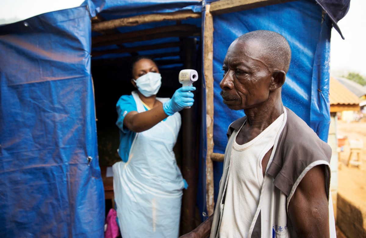 Farmer says Ebola is a public health crisis, driven by the absence of strong public health infrastructure.